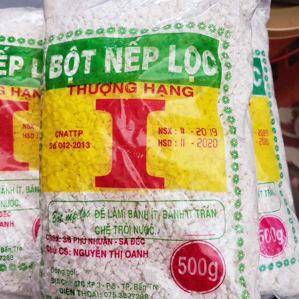 4 túi bột nếp Sadec 2kg