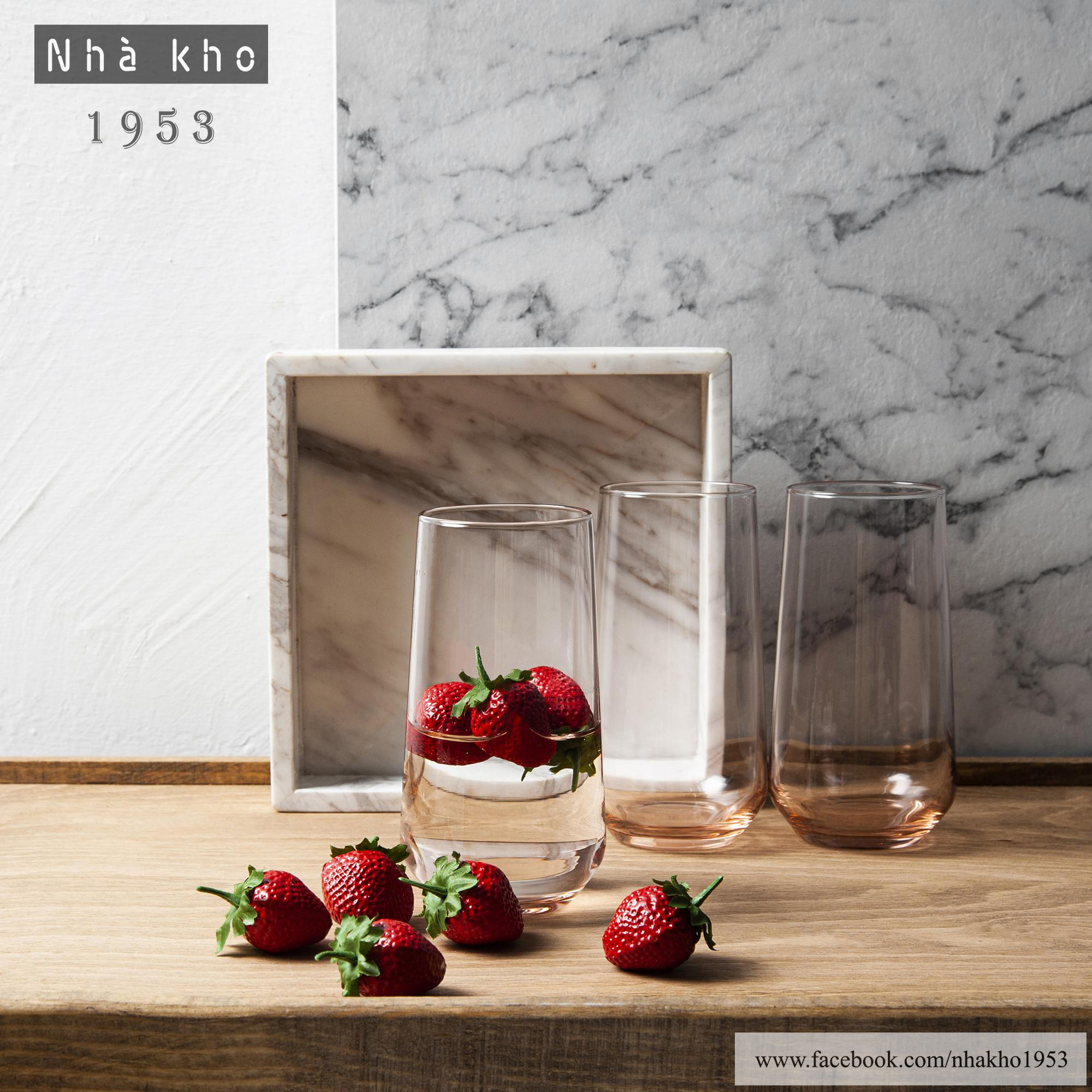[Chính hãng] Ly thủy tinh Pasabahce Tumbler - 470ml