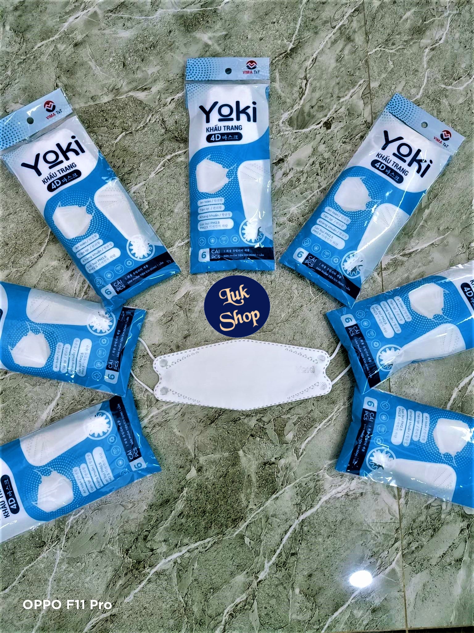 Thùng Khẩu Trang 4D Yoki Kháng Khuẩn Cao Cấp (300 cái/thùng)