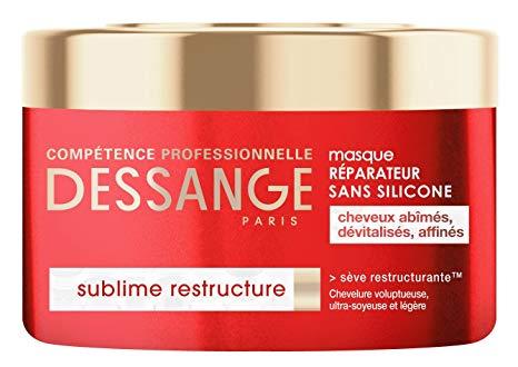 Kem ủ dành cho tóc nhuộm Dessange re-structure 250ml (Trắng đỏ)