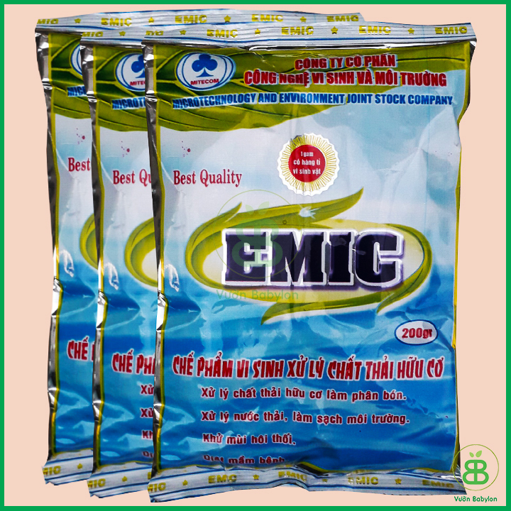 Chế Phẩm EM Ủ Phân Cá - EMIC