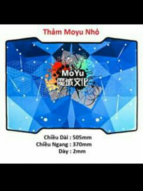 Thảm Moyu lót timer chơi rubik Nha Trang