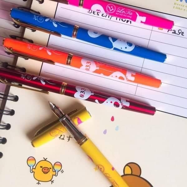 🍂 Bút máy LeTa 033 ngòi mài thanh đậm