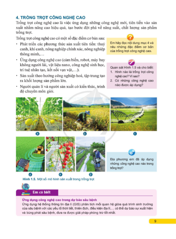 Công Nghệ Lớp 7 - Cánh Diều