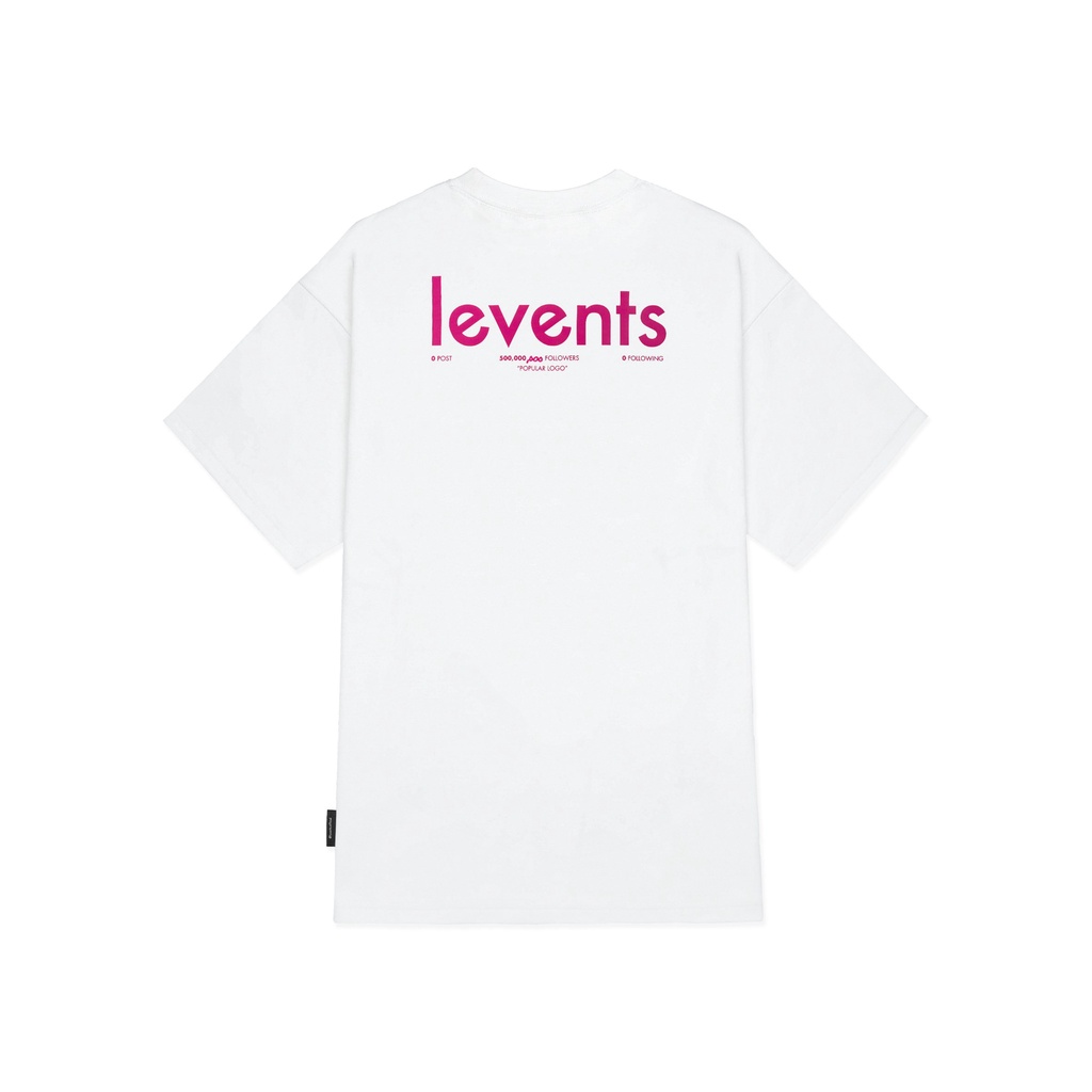 Áo Thun Levents Popular Logo 2.0/ White