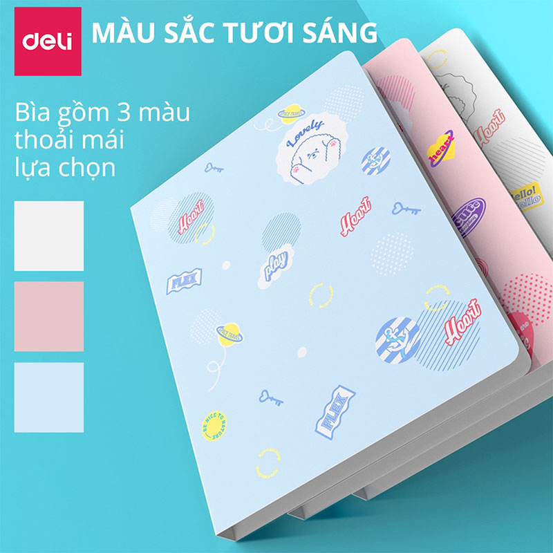 File 30/ 40 lá học sinh 72493/ 72494 (Deli)