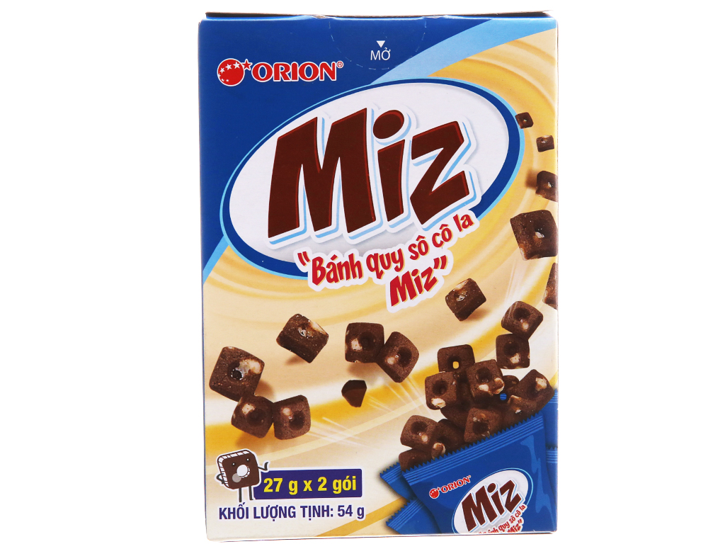 Bánh quy socola miz orion 54g