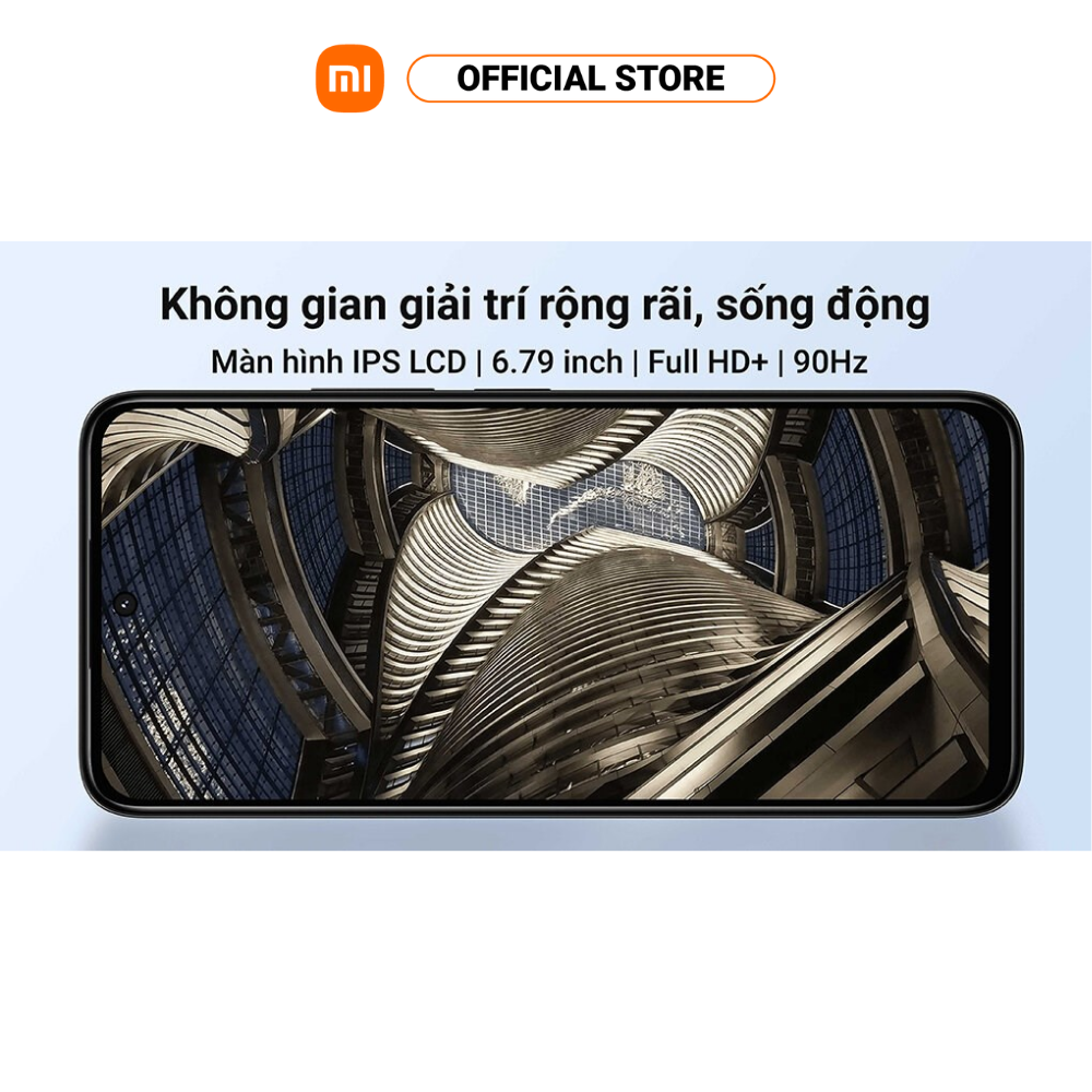 Điện thoại thông minh POCO M6 (6+128GB | 8+256GB) | Màn hình FHD+ 6,79" 90Hz | MediaTek Helio G91Ultra | Camera 108MP