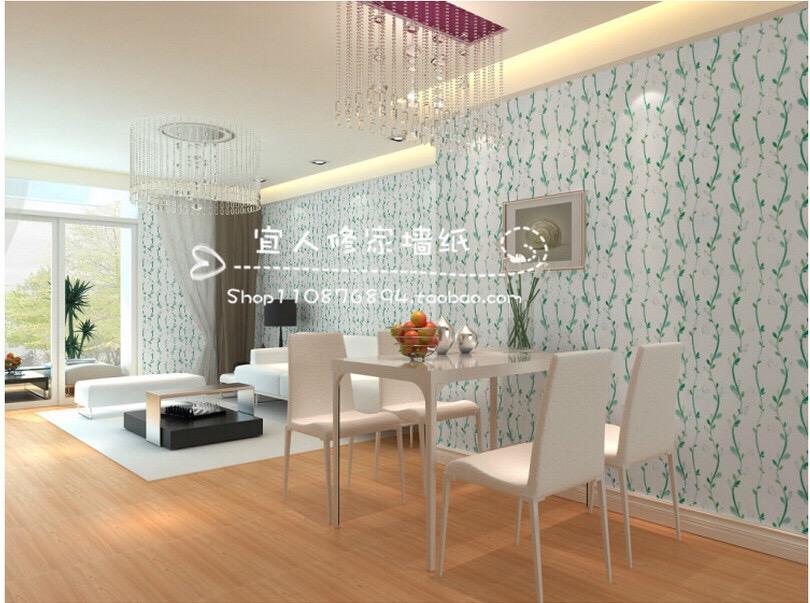 [HCM]Cuộn 5M decal giấy dán tường (có sẵn keo) - dây cỏ xanh