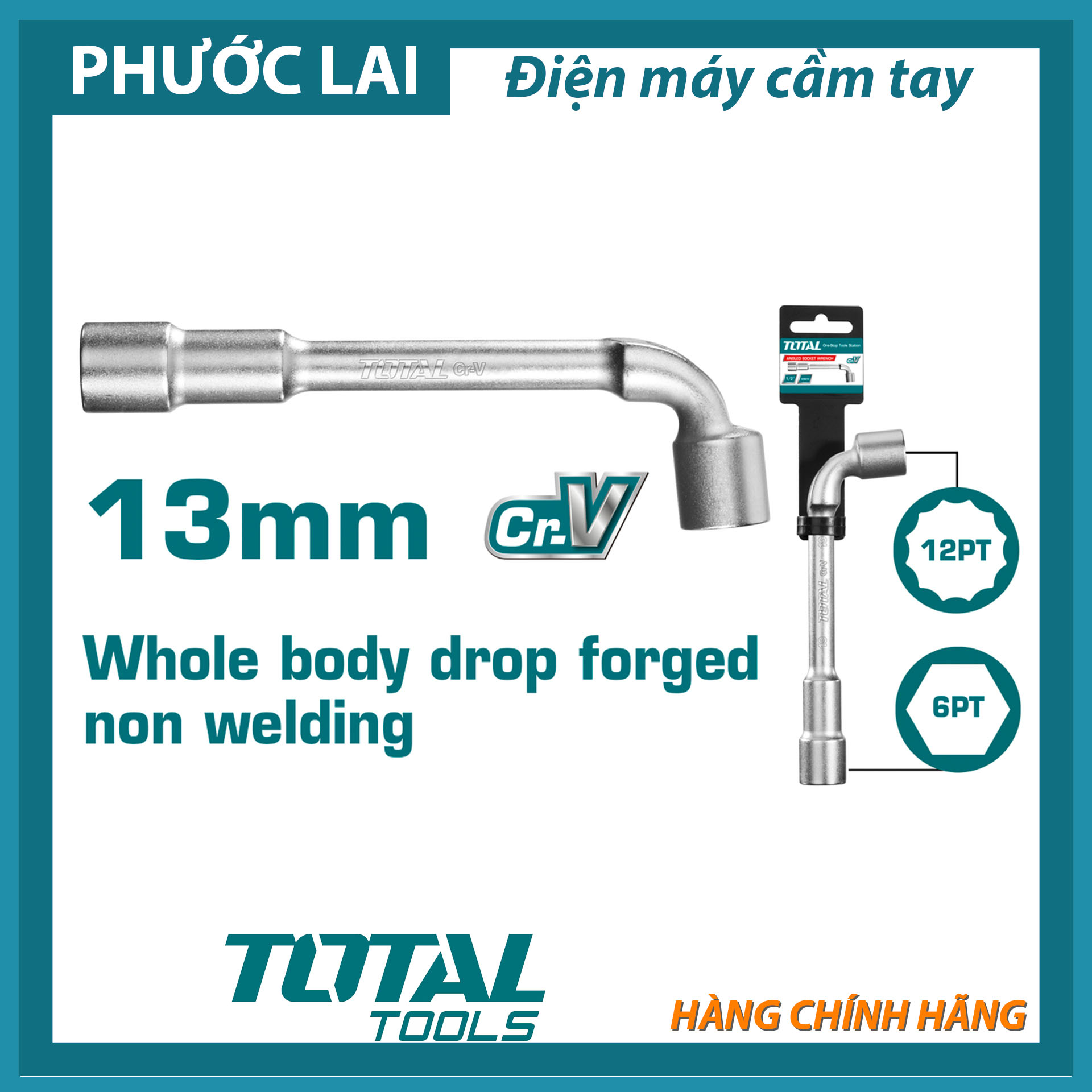 Điếu 13mm total thwl1306