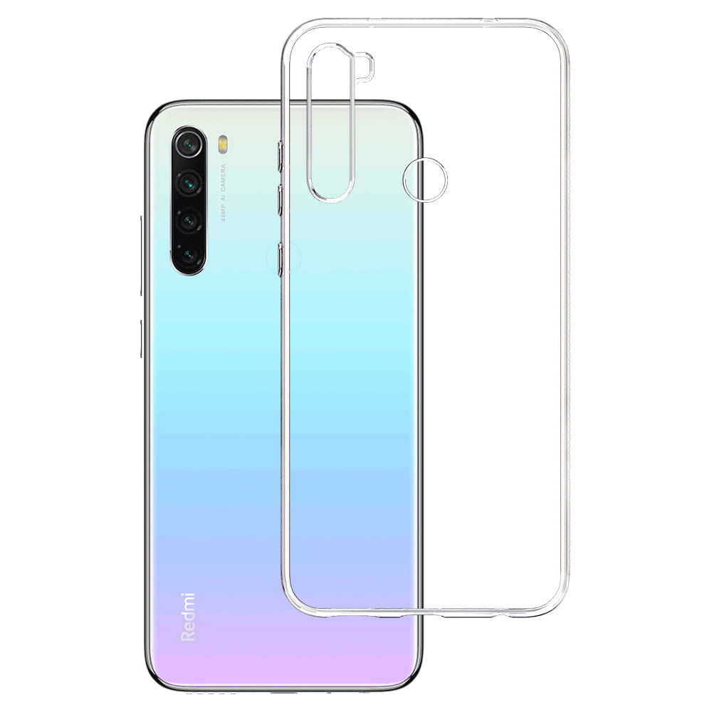 Ốp Lưng Silicon Trong Suốt Cho Xiaomi Redmi Note 8