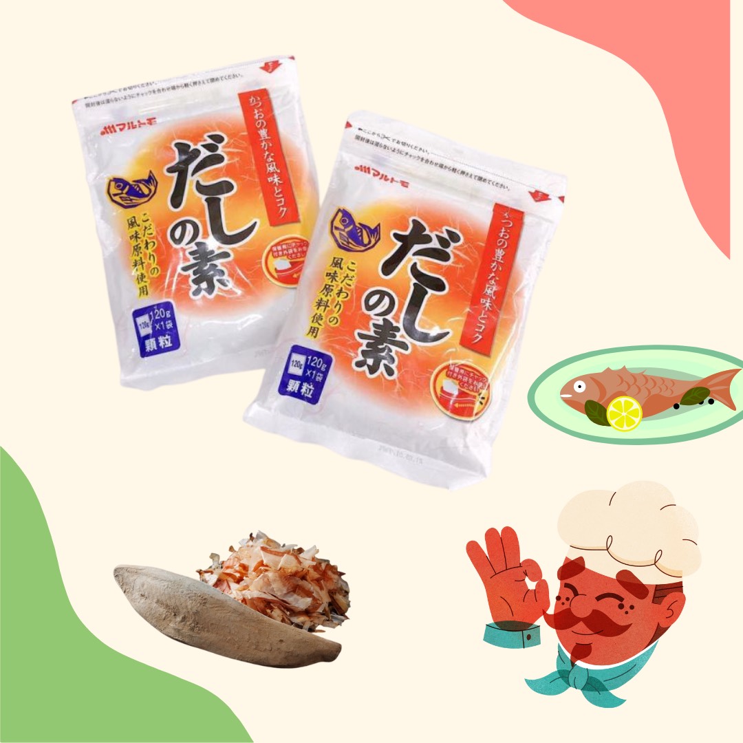 Hạt Nêm Cá Bào Marutomo 120G