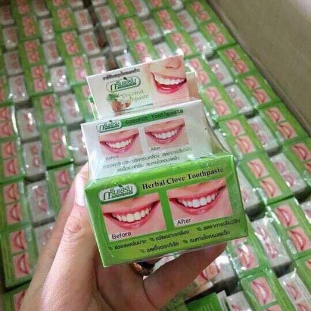 KEM LÀM TRẮNG RĂNG HERBAL CLOVE TOOTHPASTE