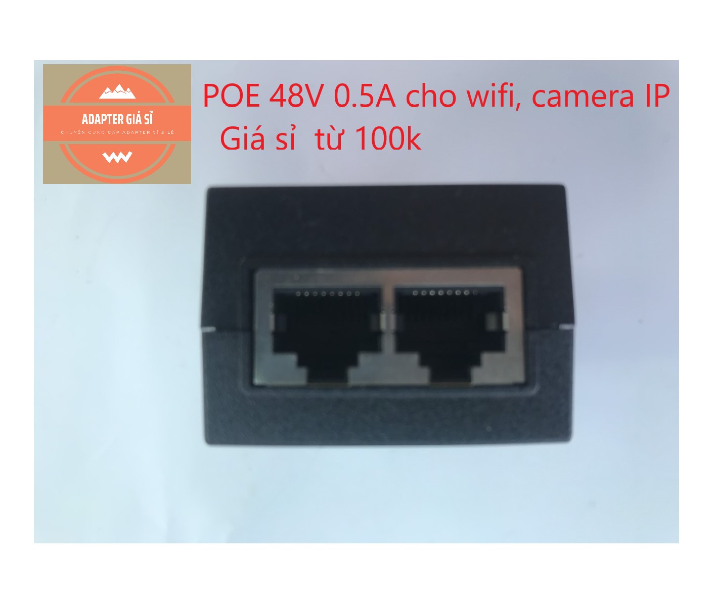 [HCM]Adapter nguồn 48V 0.5A POE dùng cho wifi camera IP modem...