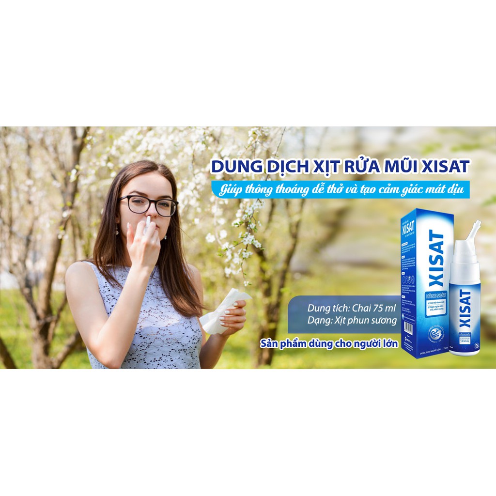 Nước Biển Sâu Xịt Mũi Xisat (Chai 75ml)