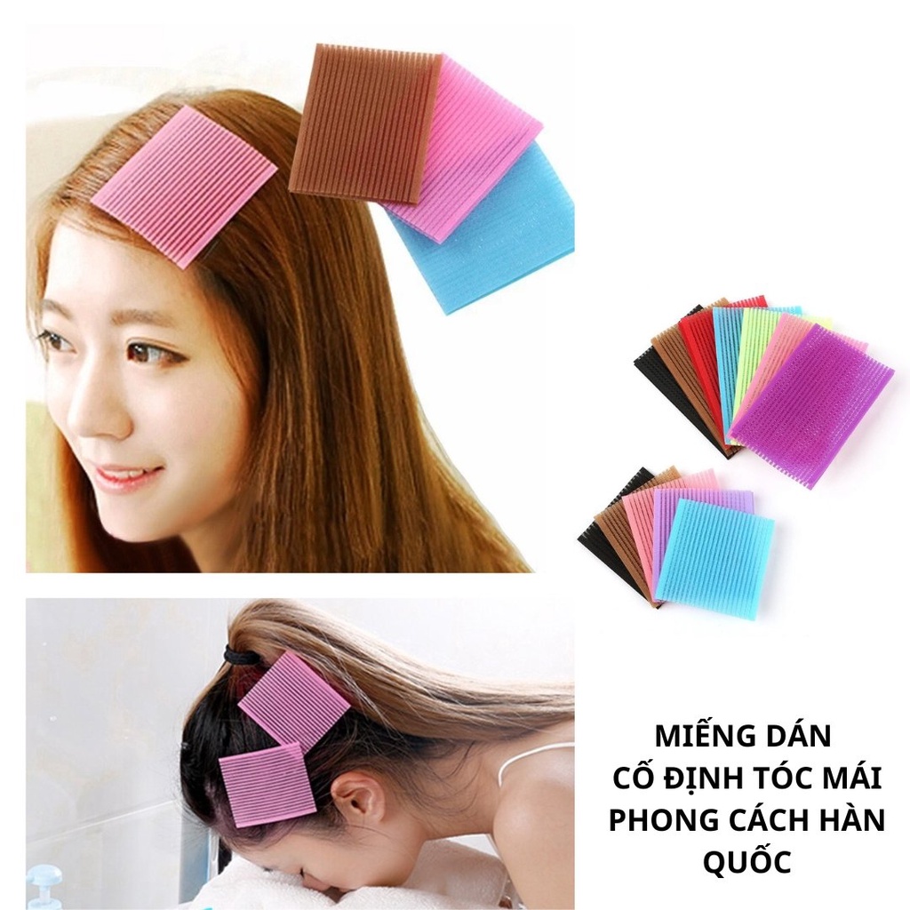 Miếng dán cố định tóc mái phong cách Hàn Quốc trẻ trung