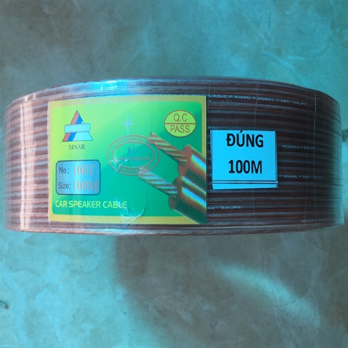 Dây loa núi đủ size - cuộn 100m
