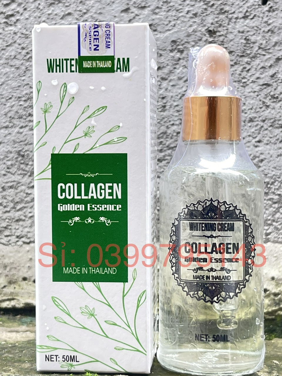 Nước lột thay da sinh học Colagen Thái Lan ra mảnh to