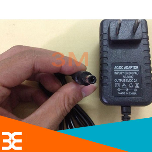 Nguồn Adapter 5V-2A 5.5*2.1mm (BH 03 Tháng)