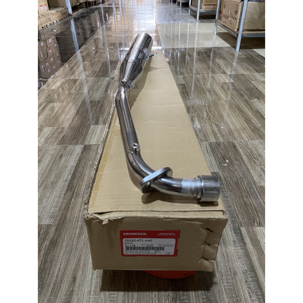 Bô, ống xả Wave RS 100 không tai  (18350KTL640)