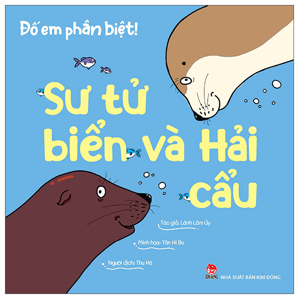 Fahasa - đố em phân biệt! - sư tử biển và hải cẩu