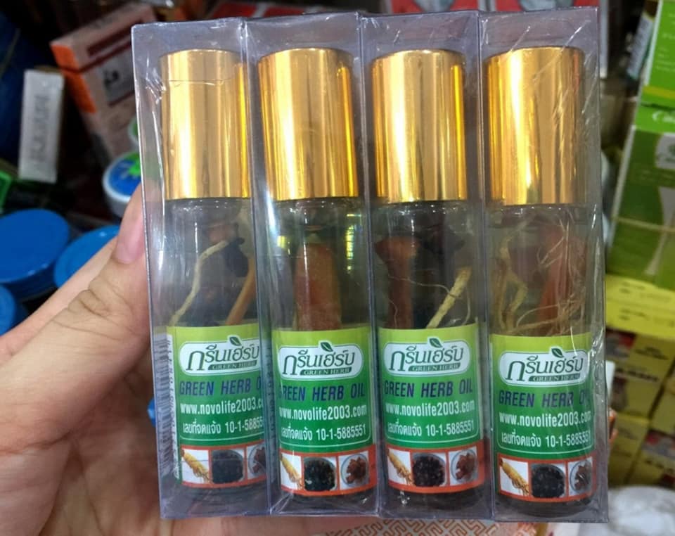 DẦU NÓNG LĂN SÂM THẢO DƯỢC THÁI LAN