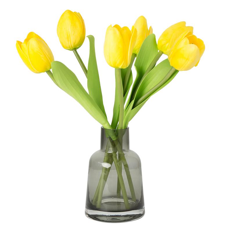Đất Nước Bắc Âu Mô Phỏng Hoa Tulip 6 Đầu Hoa Lụa Hoa Giả Phòng Khách Trang Trí Hoa Nghệ Thuật Phù Hợp Với Vật Trang Trí Bàn Ăn Trang Trí