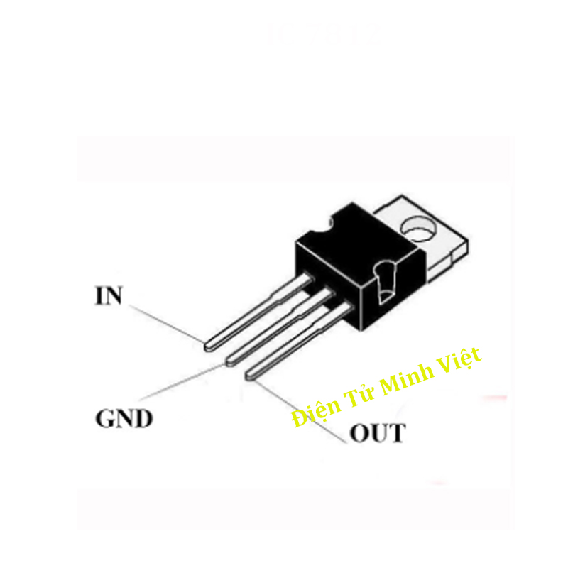 COMBO 5 IC ổn áp 12VDC L7812CV 1.5A TO-220
