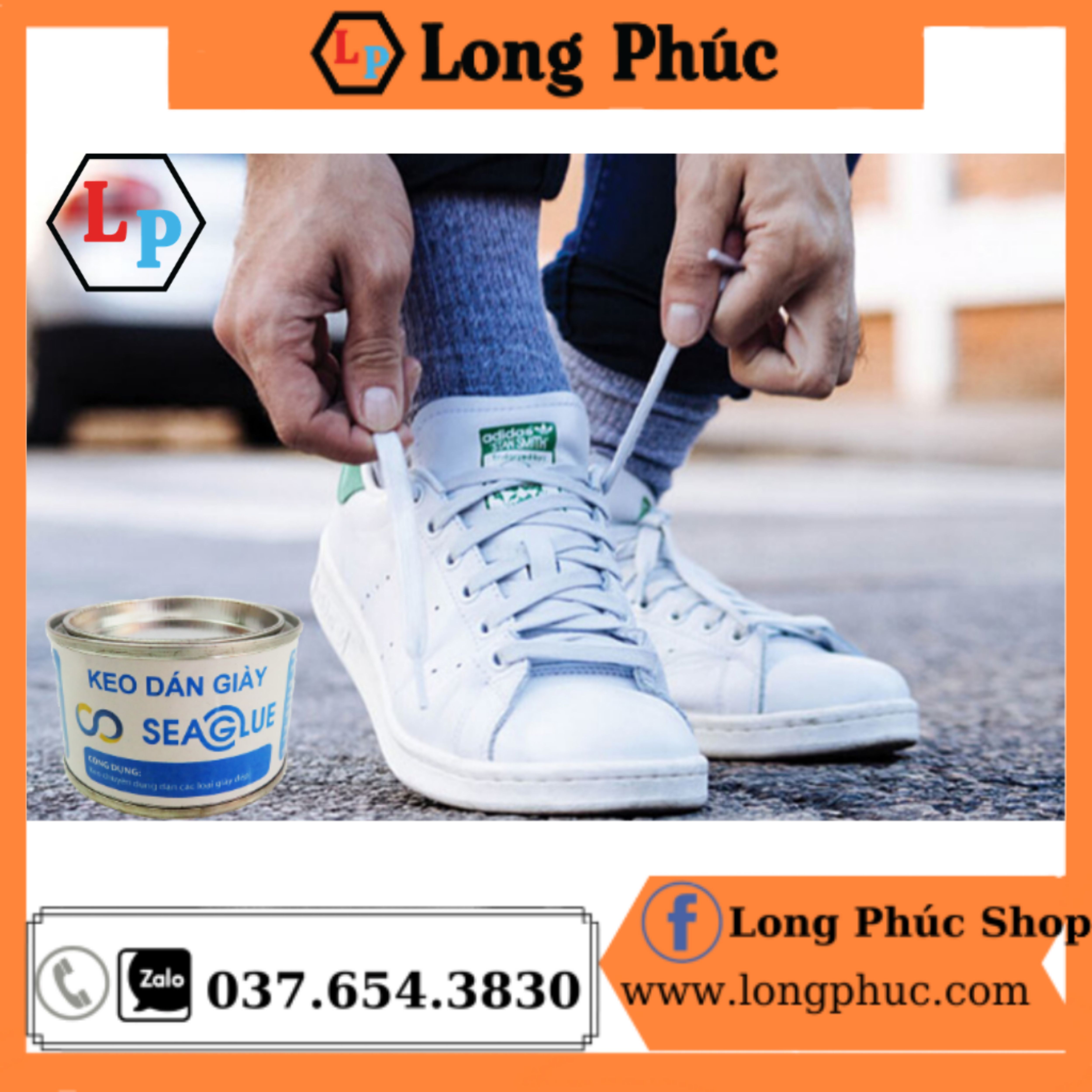 [HCM]Keo Dán Giày Thể Thao SeaGlue 100gr