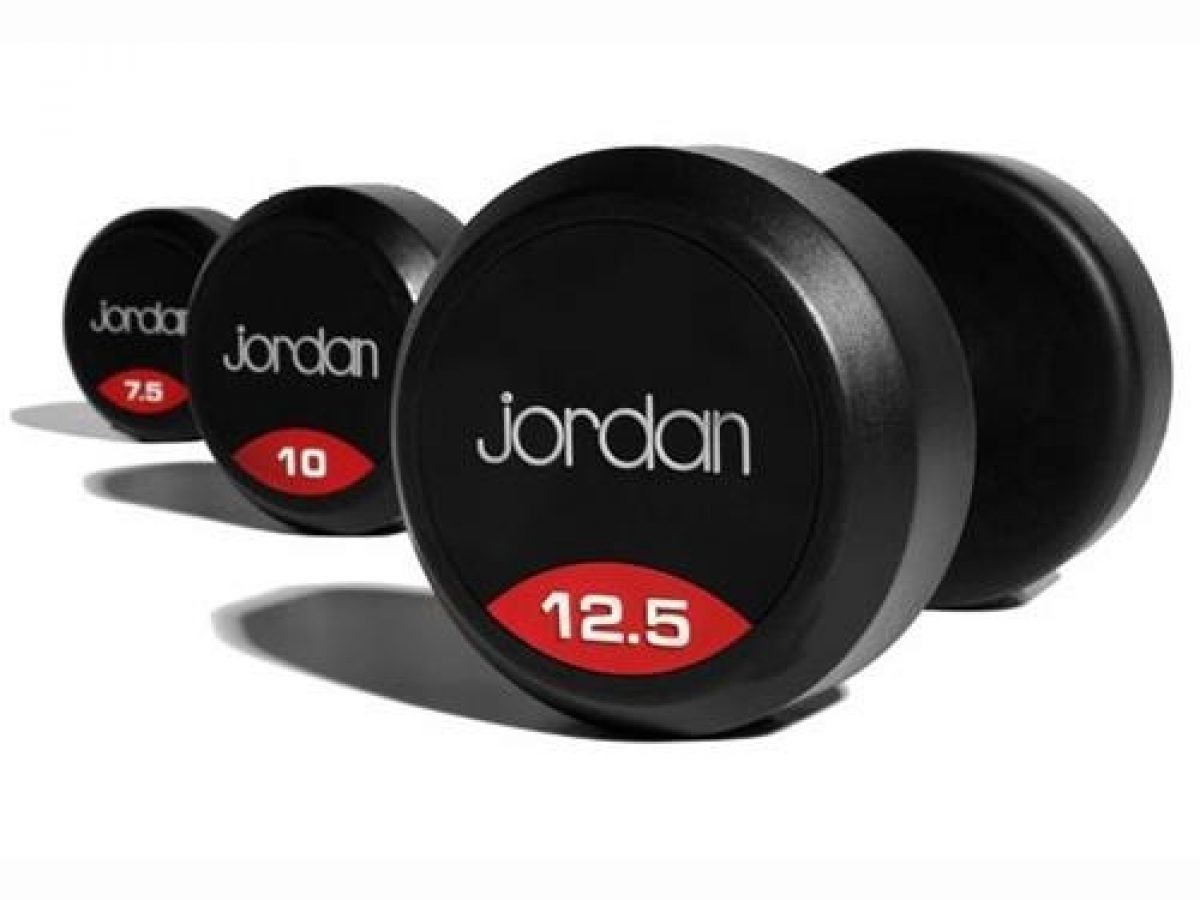 Tạ tay bọc cao su, Tạ tay Jordan 5kg (1 quả)