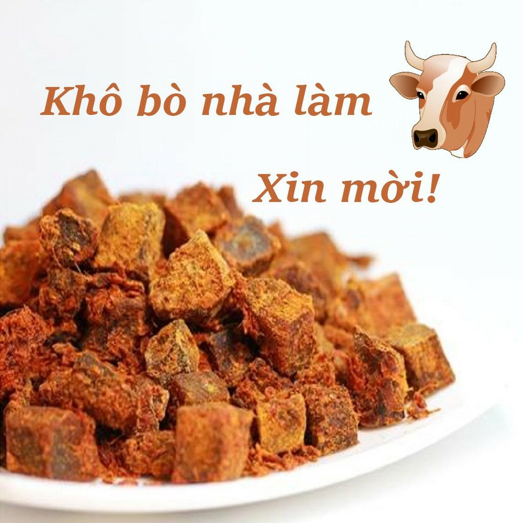 300gr khô bò viên nhà làm