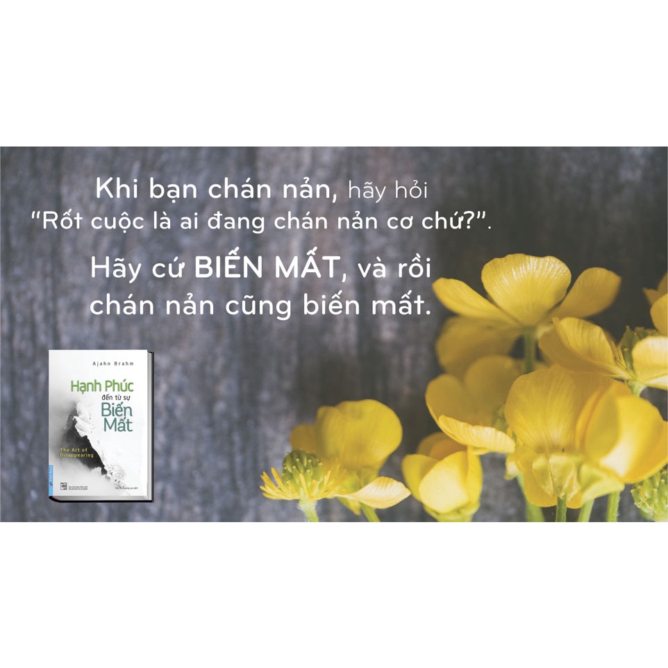 First News - Sách Hạnh Phúc Đến Từ Sự Biến Mất
