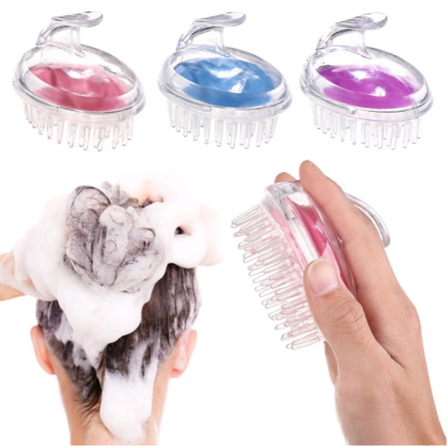 Lược Gội Đầu Massage Gai Sillicon
