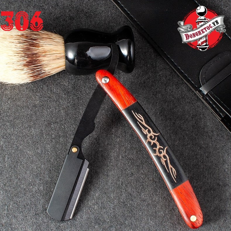Dao Cạo Râu Cán Gỗ 306