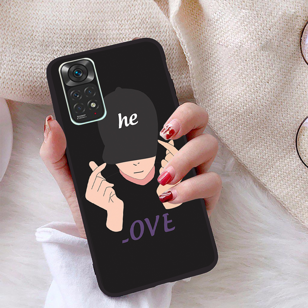 Ốp lưng Xiaomi Redmi Note 11 5G viền dẻo TPU BST Ốp đôi