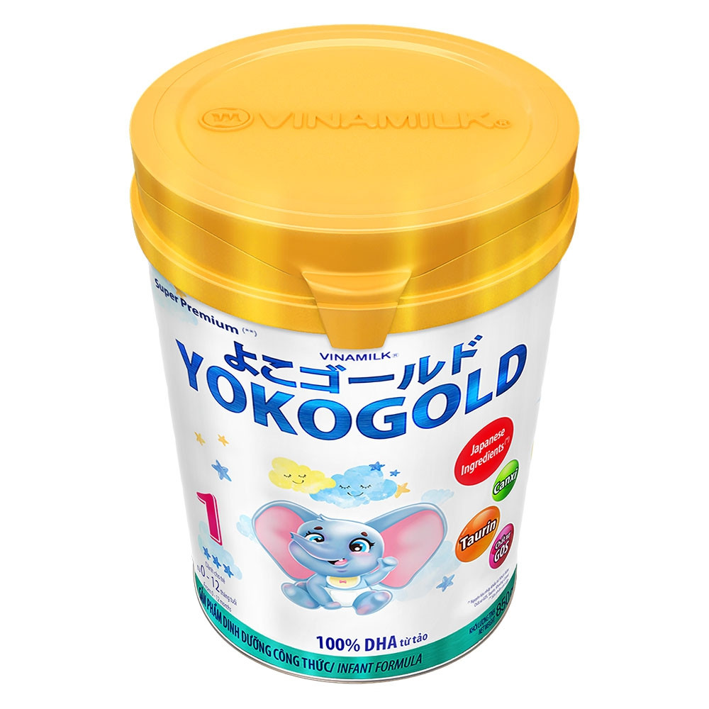 Sữa Vinamilk Yoko Gold 2 Lon 850g (Cho bé 1-2 tuổi)