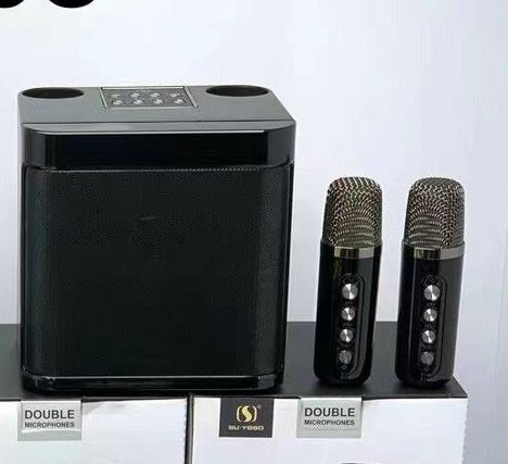 Loa bluetooth mini ys-203 - kèm 2 mi không dây
