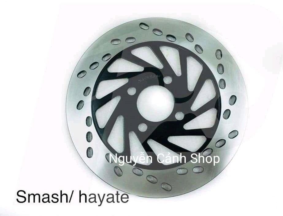 [HCM]đĩa thắng trước xe hayate zin lòng đen
