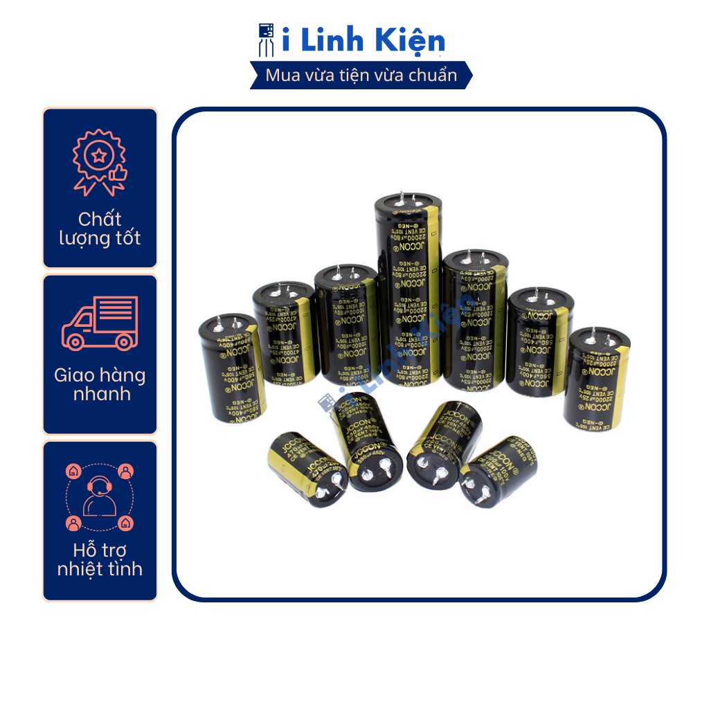 Tụ hóa 10000UF 16V chất lượng tốt.