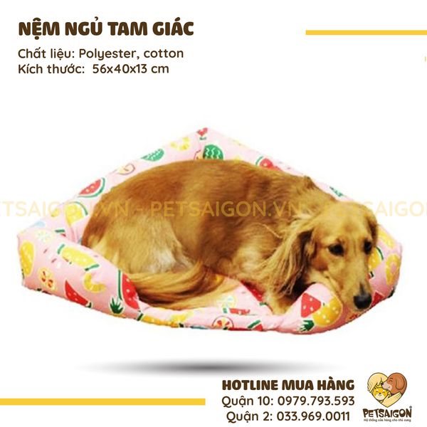 NỆM NGỦ TAM GIÁC CHO CHÓ MÈO