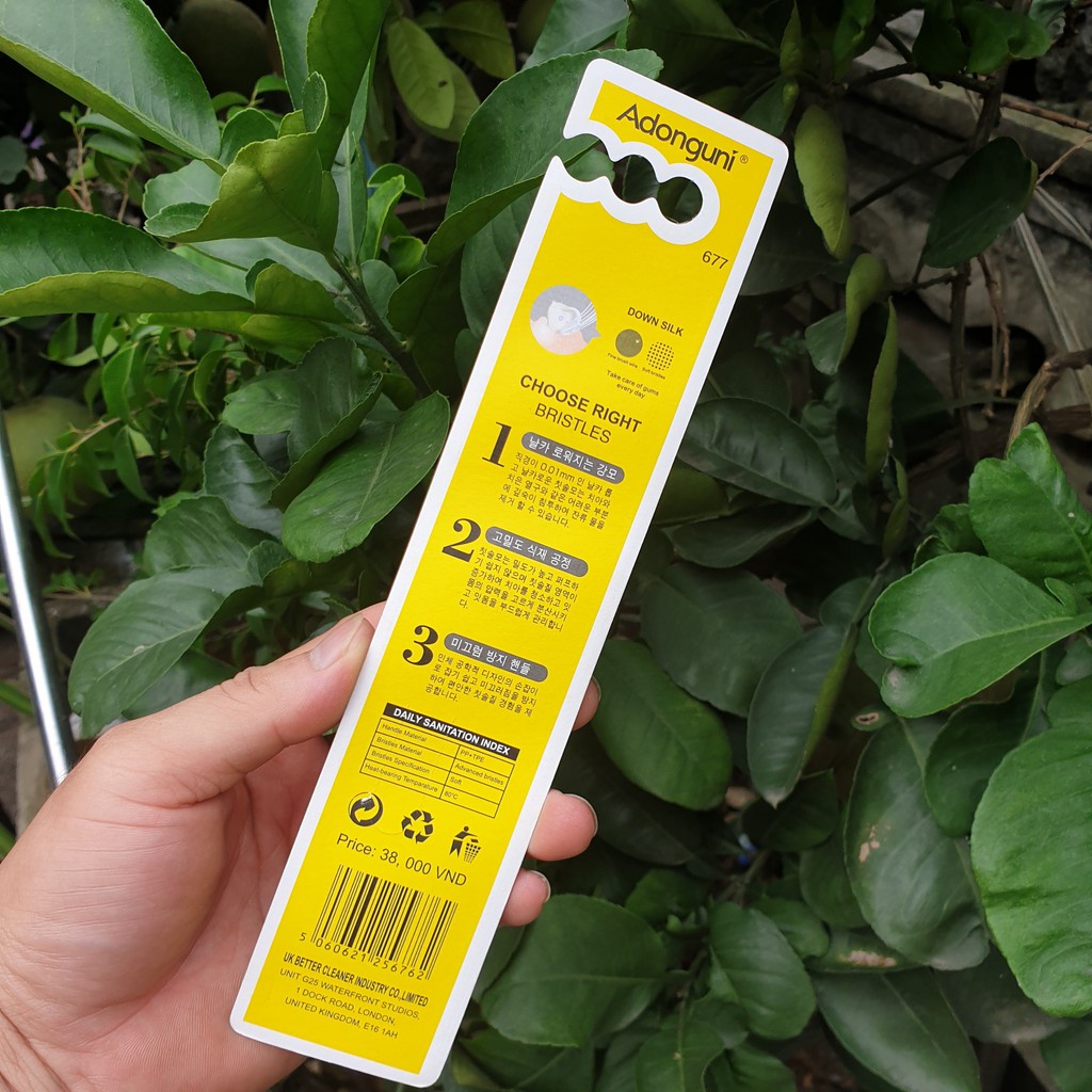 [Mới] Bàn Chải Đánh Răng Lông Xoắn - Đánh Siêu Sạch Adonguni