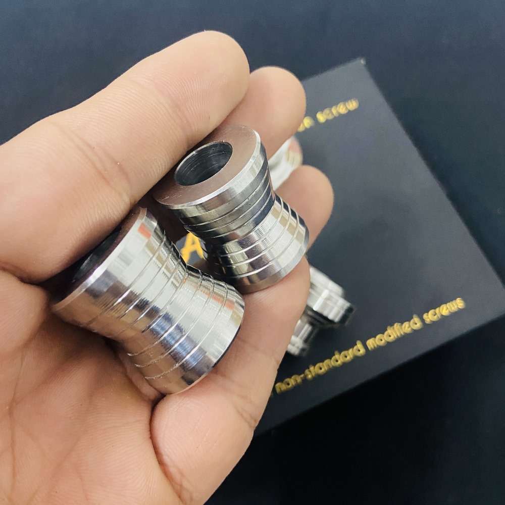 [SIÊU CANH] CHỤP CÓC INOX CANH BÁNH TRƯỚC SAU TRANG TRÍ CHO XE WAVE,DREAM SIÊU SÁNG (COMBO TRƯỚC SAU)