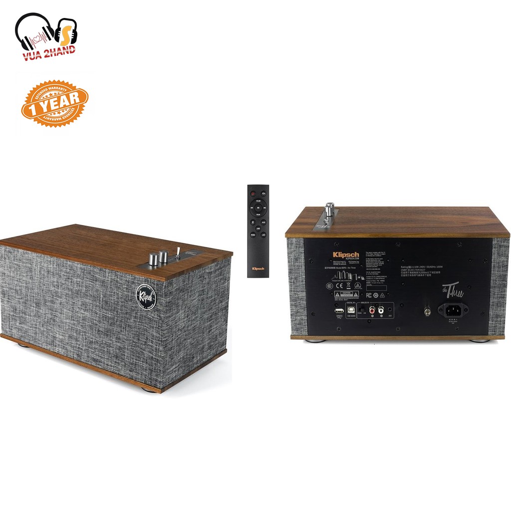 [HCM][Trả góp 0%]Loa Bluetooth Klipsch The Three II Đời 2