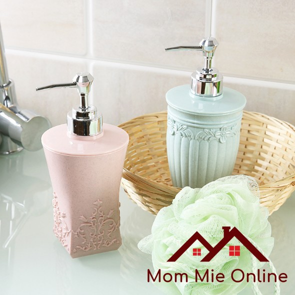 [HCM]Bình đựng sữa tắm dầu gội nước rửa tay 400ml