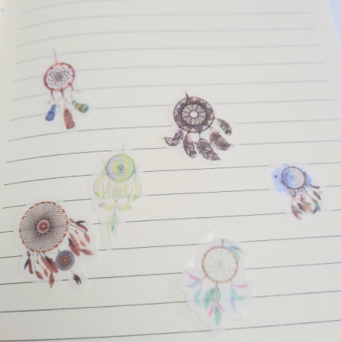 [HCM]Bộ 32 Sticker Hình Dán Mini Dreamcatcher
