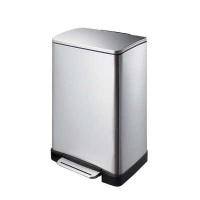Thùng rác inox chân đạp 30l eko ek9268mt