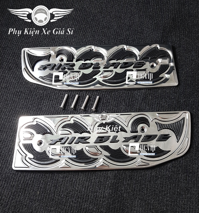 Gác Chân Trước Xe Air Blade 2008 - 2010 INOX Có Tặng Kèm Ốc Đẳng Cấp MS2441