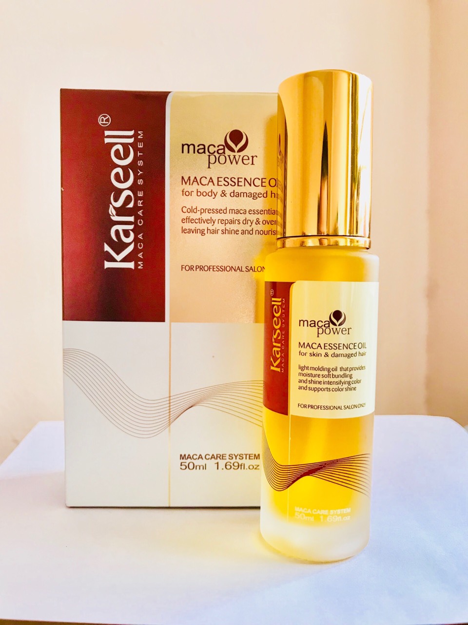 [ karseell Chính Hãng ] Dầu Dưỡng Tóc Karseell Maca Argan Oil 50ml