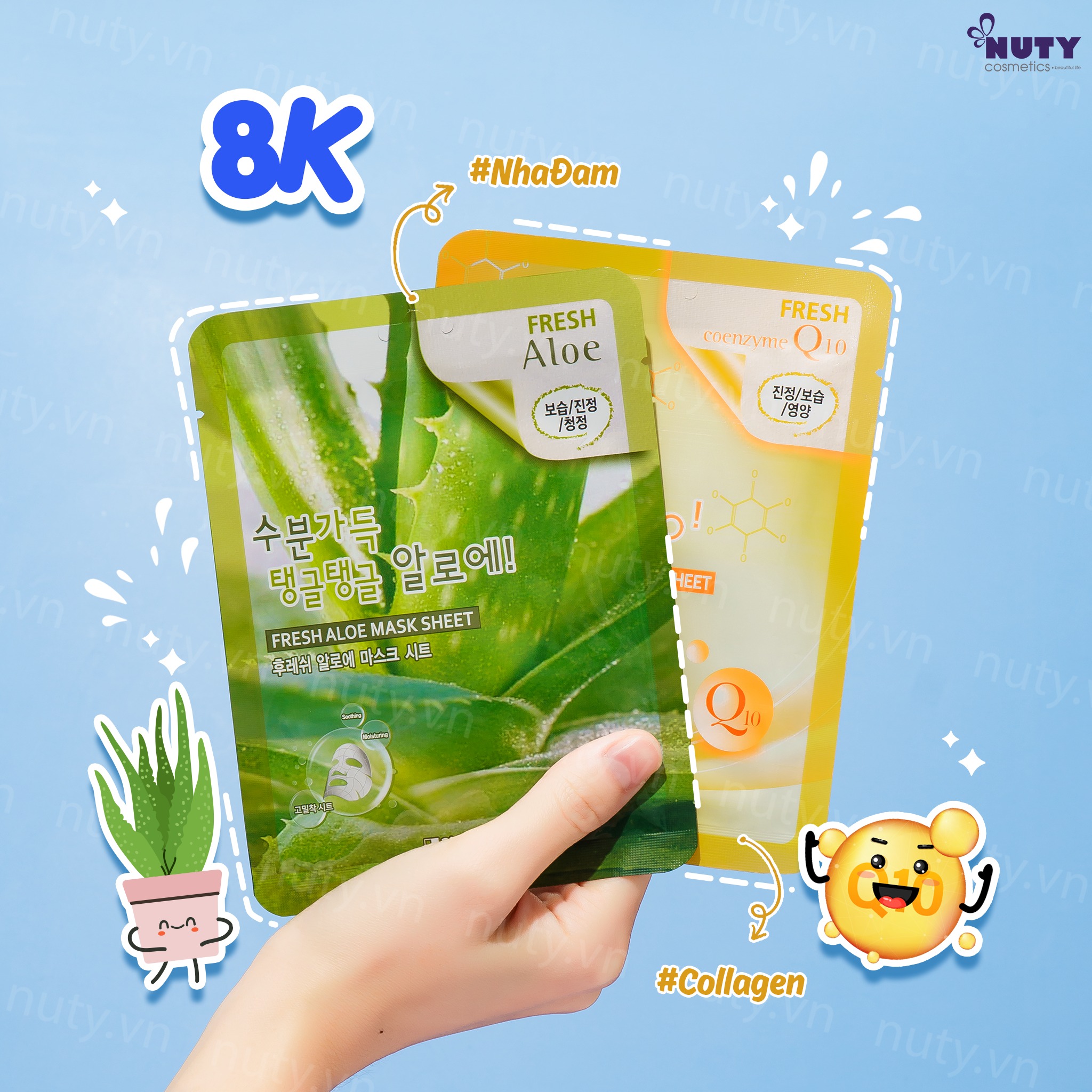 Mặt Nạ Dưỡng Da 3W Clinic Mask Sheet (23g)