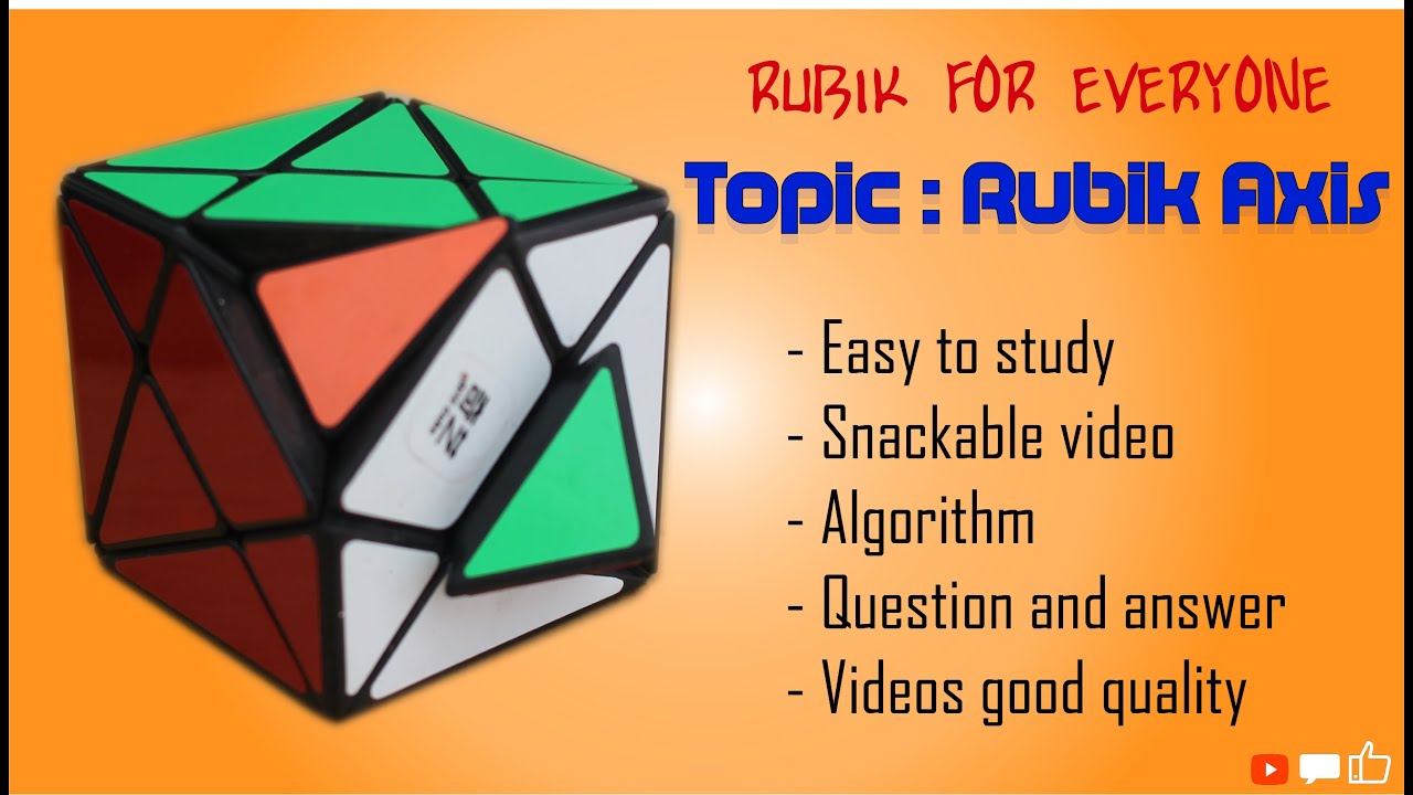 Biến thể Rubik. Rubik Axis Zcube Body